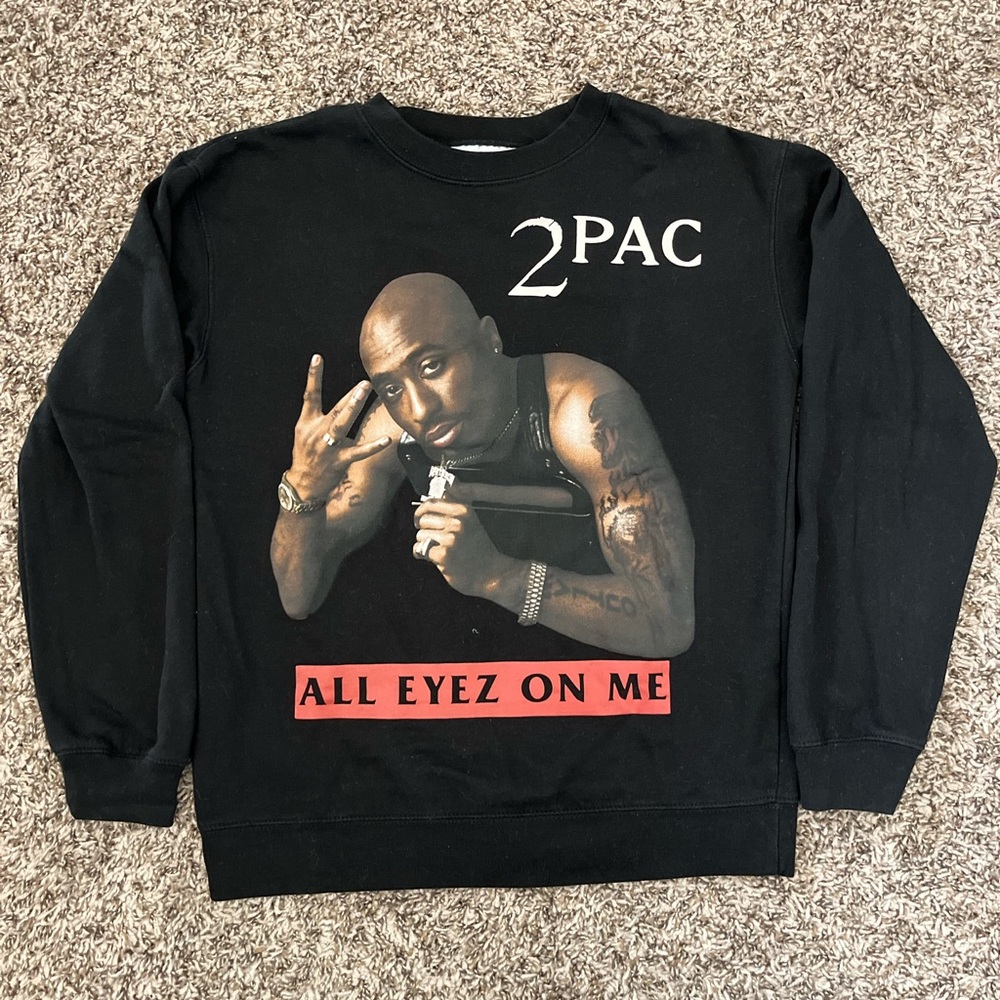 2PAC ALL EYEZ ON ME Crewneck Sweatshirt